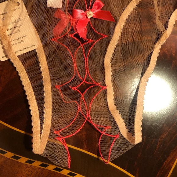 NWT Agent Provocateur LORNA 3 pcs nude/pink set - Picture 9 of 15